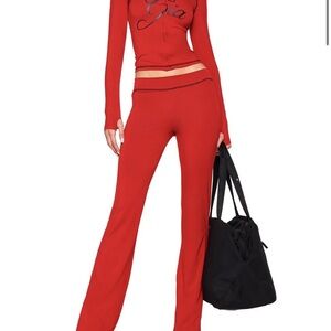 NWT I.am.Gia Blare Red Women's Jumpsuit Pants Women’s Medium